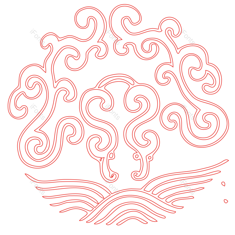 中国风图片,花纹元素,图案PNG,窗花免抠素材